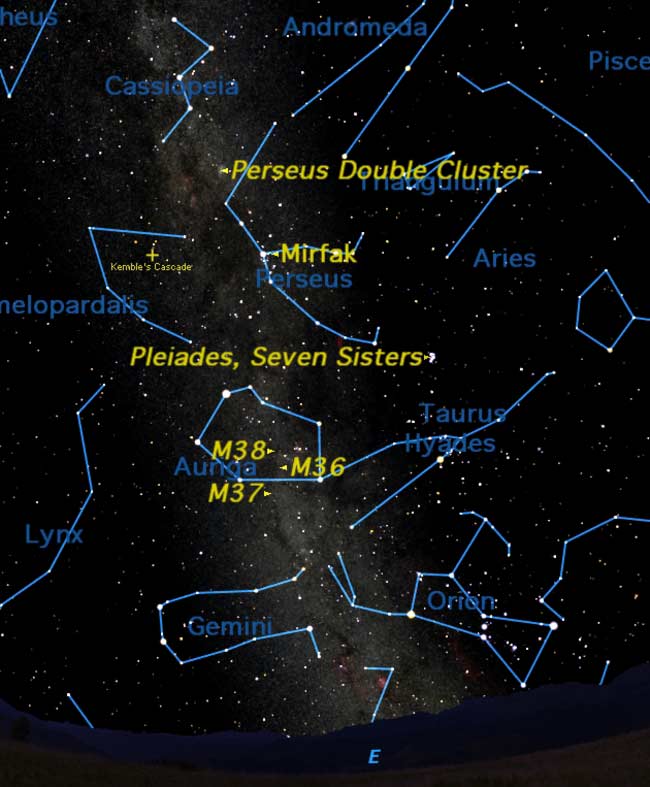 Thanksgiving Holiday Serves Up Star Clusters for Skywatchers
